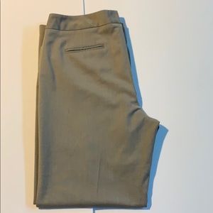 Kim Rogers Polyester Tan Blend Trousers